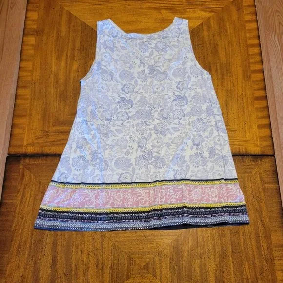 LOFT Floral Tunic Tank - Picture 5 of 11
